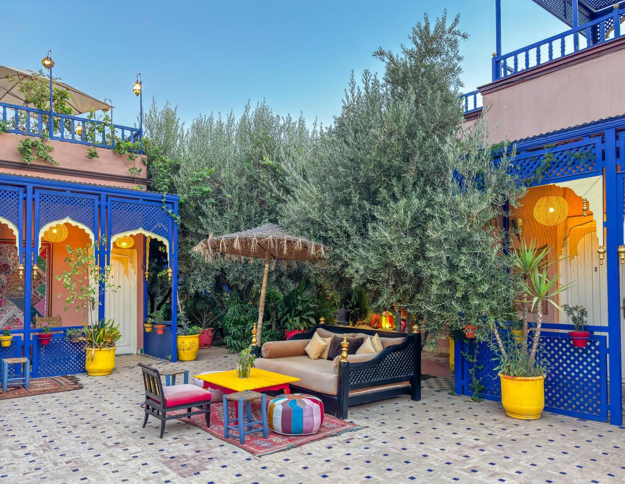 Le Bleu House Vila Marraquexe Exterior foto