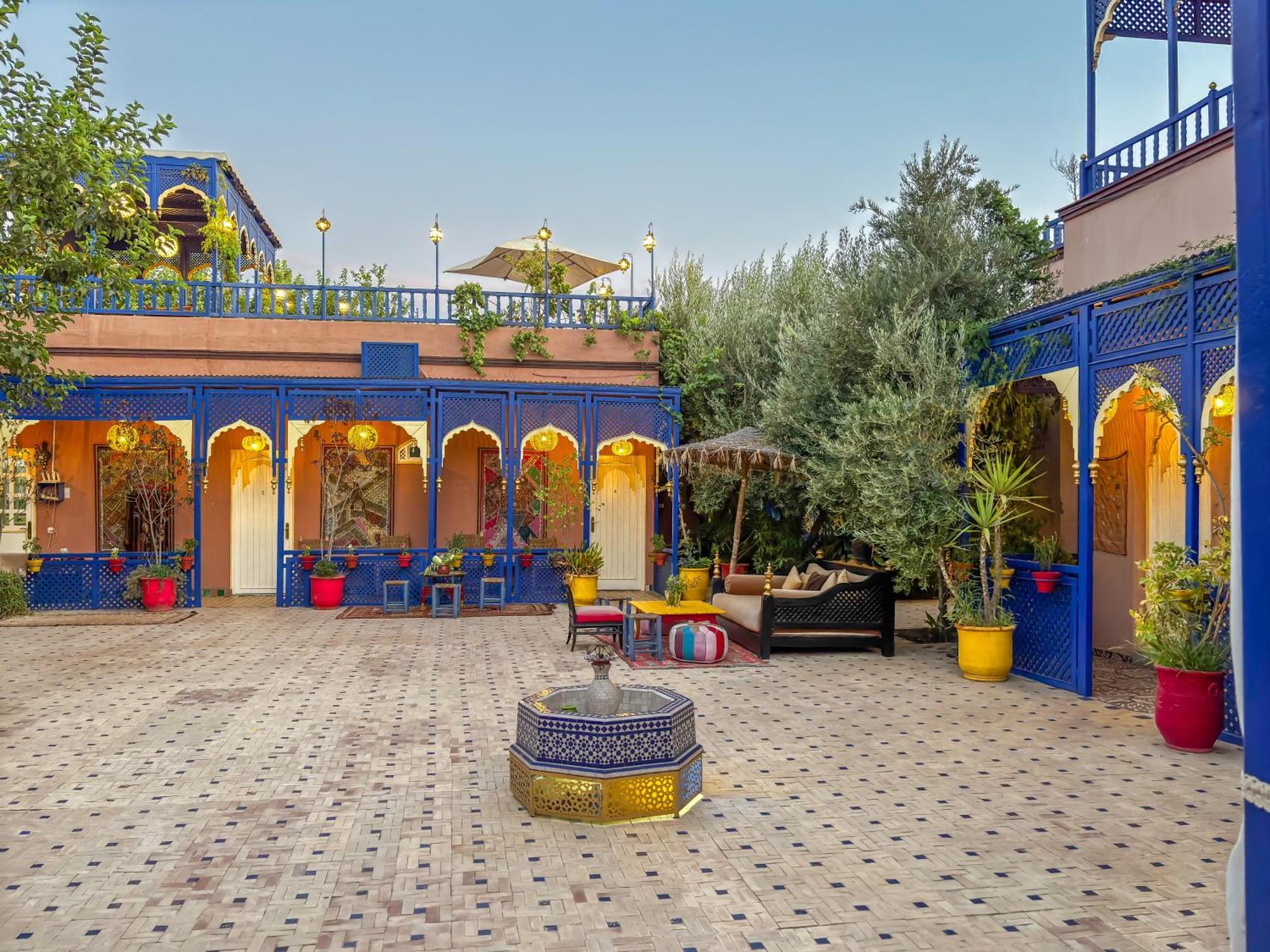 Le Bleu House Vila Marraquexe Exterior foto