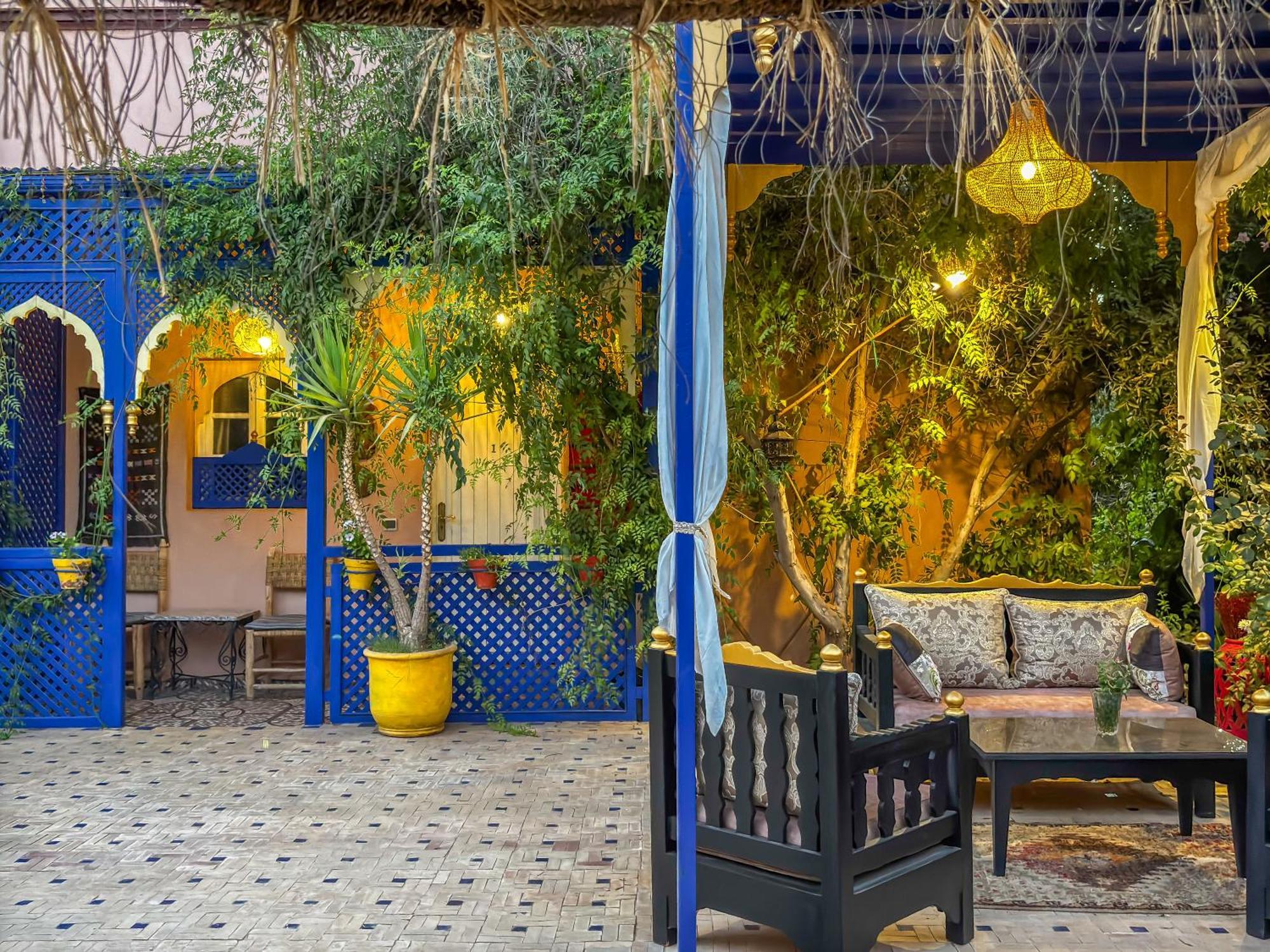 Le Bleu House Vila Marraquexe Exterior foto