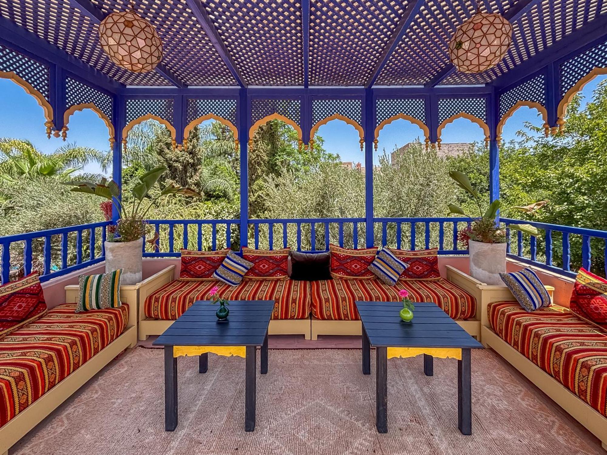 Le Bleu House Vila Marraquexe Exterior foto