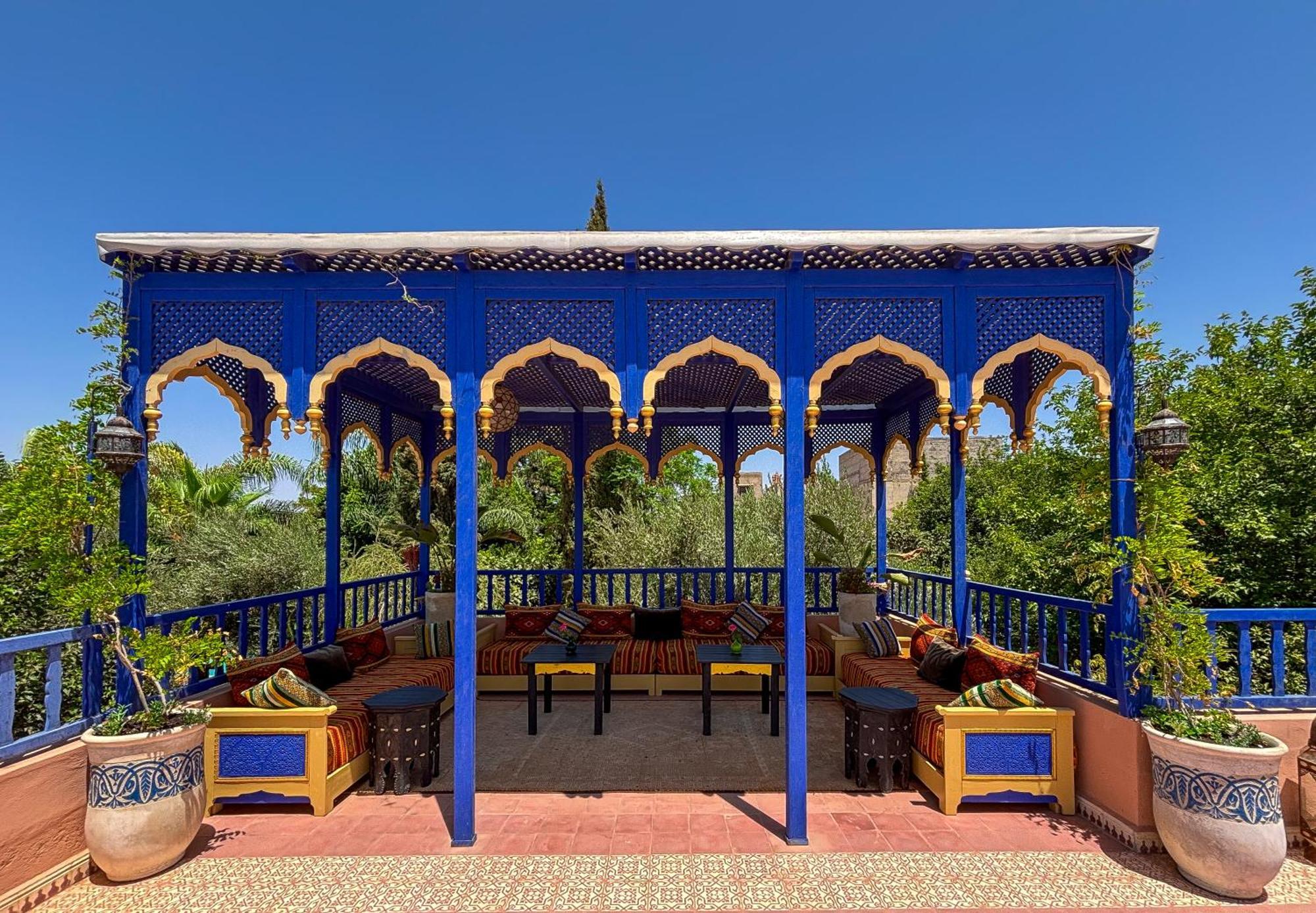 Le Bleu House Vila Marraquexe Exterior foto